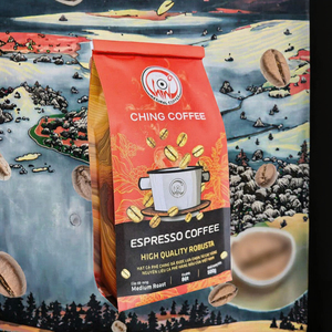Café en grains Yunnan Robusta torréfaction moyenne, doux, pour filtre à café, favorisant la perte de poids rapide, emballé en coffret cadeau - Product Image 3