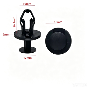 Clip de fixation en nylon pour plaque de protection inférieure avant 112803400B pour Tesla Model 3 Y - Product Image 6