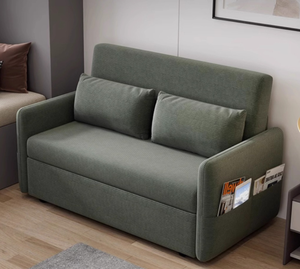 โซฟาเบดพับได้ทันสมัย 1 ที่นั่ง อเนกประสงค์ ขนาดเล็ก เหมาะสำหรับห้องนั่งเล่น ชุดสำหรับคนเดียว - Product Image 6