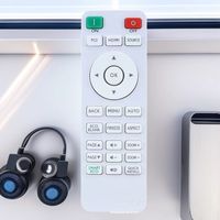 Control Remoto de Repuesto RCX014 Compatible con Proyectores BenQ MS550 MH606 MH606W MS610 MU641 MW605