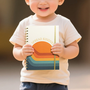 Cuaderno Espiral con Cubierta Arcoíris Impresa en CMYK, Planificador Semanal y Mensual, Diario A5 para Estudiantes - Product Image 5