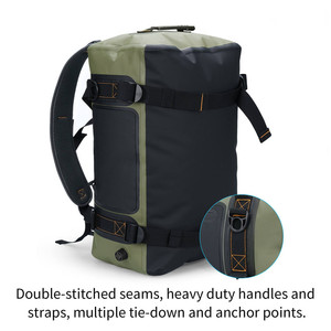 Bolsa de Lona Impermeable Personalizada para Viajes, Campamentos, Gimnasio, Navegación, Kayak, Deportes, con Correas de Mochila, Forro de Poliéster, Gran Capacidad - Product Image 2