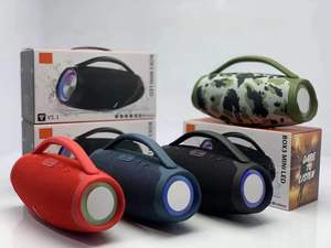 2026 New Trending Products Power Bass RGB Flash Wireless BT Loud Booming Box <b>Speaker</b> <b>Mini</b> Portable - Product Image 1
