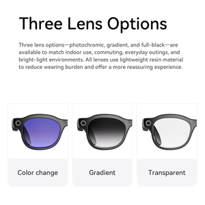 Nouvelles lunettes intelligentes WAI3 à charge magnétique sans fil, 8 millions de pixels, pour la prise de photos, l'enregistrement de vidéos et les appels Bluetooth - Product Image 5