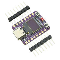 Carte de développement OLED ESP32-C3 de 0,42 pouce, module WiFi, antenne en céramique, USB Type-C, carte IoT sans fil
