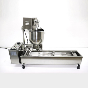 Equipo de cocina comercial Maquinaria para aperitivos <span class=keywords><strong>Mini</strong></span> máquina automática de donas de una sola fila - Product Image 5