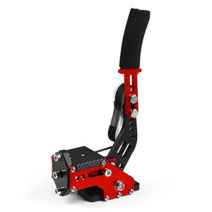 Jeu de course de drift simulé USB pour PC compatible avec Switch Lite, volant, support de siège, frein à main linéaire extractible, joystick - Product Image 3