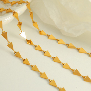 Conjunto de Collar con Triángulo Geométrico, Aleación de Zinc, Joyería de Moda Unisex, Regalo - Product Image 1