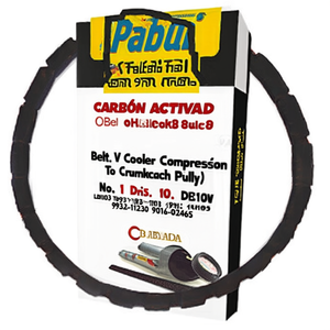 Courroie en V (entre le compresseur de climatisation et la poulie du vilebrequin), transmission n°1 pour Toyota HIACE LH103 1993-1998 99332-11230 90916-02465 - Product Image 2