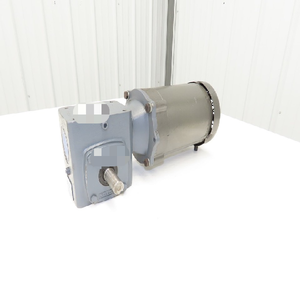 VM3538 Gearmotor 81 Boston Gear Reducer 216rpm 12Hp 230460V 3PH 56C LH pengontrol pemrograman PLC - Product Image 1
