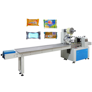 Fast Speed Servo Motor Automatic OPP&amp;PE Bag Sealing and Cutting Packing Machine for Towel Soap <strong>Toothbrush</strong> - Product Image 1