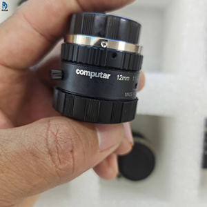 Objectif optique industriel haute résolution pour vision industrielle, modèle M1214-MP2, 12 mm, focale fixe, monture C, pour équipement d'usine - Product Image 1