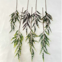 O-07311 Plante Artificielle Eucalyptus Pour Décoration De Mariage Real Touch Feuille Branche Tige Bouquet Verdure Soie Eucalyptus Artificiel