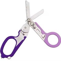 Ciseaux tactiques multifonctionnels d'usine Pinces de premiers soins pour usage extérieur Ciseaux de premiers soins pliables Pièces et accessoires de sac