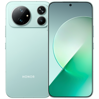 Smartphone Honor Magic 9 5G, écran OLED 6,3 pouces 120 Hz, Snapdragon 8 Elite Gen5, double SIM, appareil photo 200 MP, batterie 8000 mAh, CDMA, français