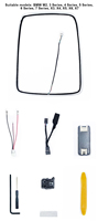 Kit d'éclairage d'ambiance pour BMW Série 3 4 5 6 7 X3 X4 X5 X6 X7, 3-5W 12V, lampe LED d'ambiance intérieure pour voiture, amélioration de la décoration