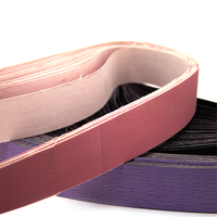 Bande abrasive flexible en céramique violette J-Weight, grain P80/P320, personnalisable OEM pour le ponçage des poignées de porte et des marches