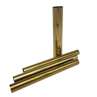 Tube rond en acier inoxydable soudé SS304 316L 201 JIS 2B pour la décoration intérieure et la fabrication de mât de drapeau