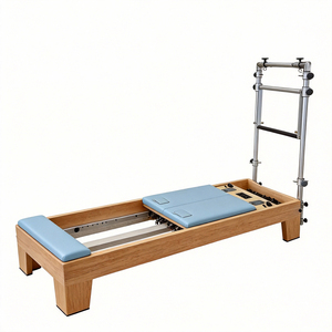 PL010FHA <span class=keywords><strong>Cama</strong></span> <span class=keywords><strong>de</strong></span> <span class=keywords><strong>Pilates</strong></span> <span class=keywords><strong>de</strong></span> Madera con Riel Completo y Torre Superior, Equipo <span class=keywords><strong>de</strong></span> Fitness Usado para Estudio <span class=keywords><strong>de</strong></span> <span class=keywords><strong>Pilates</strong></span> y Yoga, Torre <span class=keywords><strong>de</strong></span> <span class=keywords><strong>Pilates</strong></span> para Ejercicios <span class=keywords><strong>de</strong></span> Core - Product Image 2