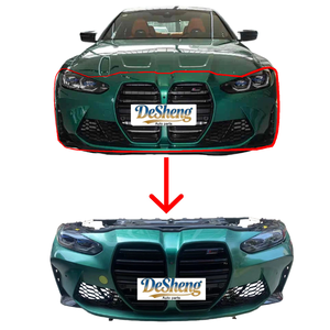 คุ้ม<span class=keywords><strong>ค่า</strong></span>คุ้มราคาสำหรับชุดแต่ง BMW M4 F82, G82, กันชนหน้า, ไฟหน้า LED, กระจังหน้า, หม้อน้ำ, ช่องระบายอากาศ, บริการหลังการขาย - Product Image 1