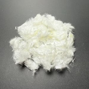 סיבי פוליויניל אלכוהול (<span class=keywords><strong>PVA</strong></span>) לחומר מילוי בטון, חוזק מתיחה גבוה, מודול אלסטי טוב, פיזור טוב - Product Image 2