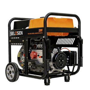 Groupe électrogène portable 5KW 6KW à prix d'usine, générateurs domestiques avec réservoir de 20L, 220V, générateur de secours X-5KW-9KW 6KW - Product Image 5