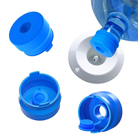 Adaptateur de bouchon en silicone de qualité alimentaire pour bidon d'eau de 5 gallons, couvercle de seau réutilisable, étanche, sans BPA