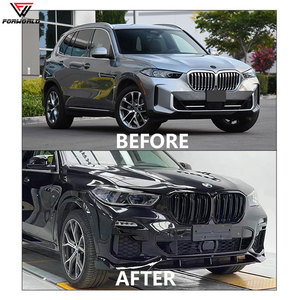 Accessori per auto di produzione FW accessori per paraurti anteriore posteriore Spoiler Full Body Kit per <span class=keywords><strong>BMW</strong></span> <span class=keywords><strong>X5</strong></span> G05 19-22 a <span class=keywords><strong>X5</strong></span> Kit <span class=keywords><strong>nero</strong></span> - Product Image 5