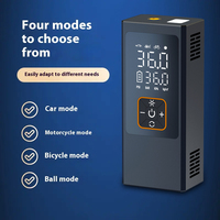 Portable Mini Wireless Air Compressor Pump Cordless Electric Car Tyre Inflator Pump with Tire Pressure Monitor for Tires