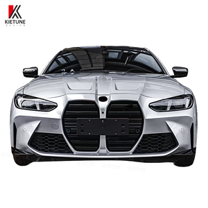 Griglia Anteriore KIETUNE di Alta Qualità Stile M4, in Alluminio, Montaggio a Bullone, Verniciatura di Base, Compatibile con <span class=keywords><strong>Serie</strong></span> 4 G22/G23/G26 Bodykit - Product Image 4