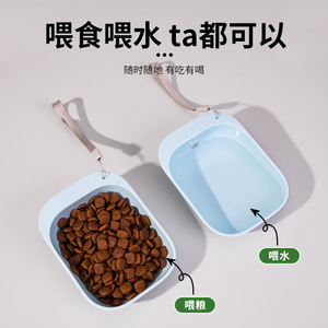 Distributeur d'eau extérieur pour chiens, très populaire, bouteille d'eau de voyage à large ouverture, abreuvoir pour petits animaux, fournitures pour animaux de compagnie en gros - Product Image 2