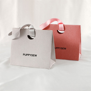 Thiết kế đặc biệt túi giấy với logo của riêng bạn cắt lỗ xử lý túi giấy mua sắm túi giấy tùy chỉnh - Product Image 3