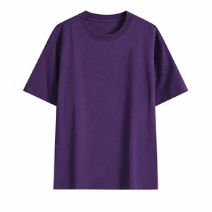 Custom 220G Antibacterial Stretch Cotton Blend T Shirt OEM ODM Unisex Crew Neck Short Sleeve <b>Tee</b> with Logo - Product Image 4