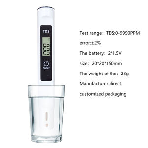 Nouveau testeur <span class=keywords><strong>de</strong></span> qualité <span class=keywords><strong>de</strong></span> <span class=keywords><strong>l</strong></span>'<span class=keywords><strong>eau</strong></span>, stylo Portable numérique Type PPM TDS mètre pour le <span class=keywords><strong>test</strong></span> <span class=keywords><strong>de</strong></span> <span class=keywords><strong>dureté</strong></span> <span class=keywords><strong>de</strong></span> <span class=keywords><strong>l</strong></span>'<span class=keywords><strong>eau</strong></span> - Product Image 1