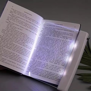 Lampe de lecture LED à plaque plate ultra-mince, protection des yeux, outils d'étude portables créatifs, <span class=keywords><strong>miroir</strong></span> haute définition, lampes de lecture nocturnes - Product Image 4