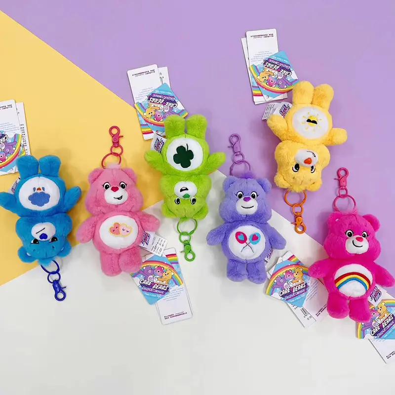 Xux Care Bears Squeeze To Sound Love Teddyberen Hanger Knuffels Verjaardagscadeau Voor Kinderen Meisjes Groothandel