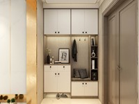 Armoire à chaussures moderne en bois personnalisable et étanche pour l'entrée des hôtels et des appartements