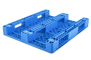 1200*1000*150mm Palette en plastique empilable robuste 11.8kg Palette en plastique bon marché Usine de palettes en plastique durables - Product Image 3