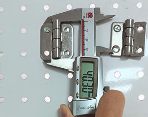Charnière à embout en acier inoxydable 304, prix d'usine, quincaillerie industrielle externe pour porte commerciale, armoire, équipement - Product Image 3