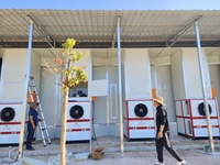 42kW RVS Warmtepomp Energiebesparende Tabak, Fruit en Groente Droger