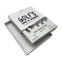 Jeu de mini-golf personnalisé Bayaya pour enfants, jeu de société OEM pour sports d'intérieur, avec des montées et des descentes