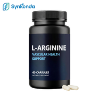 Capsules de L-Arginine OEM avec L-Citrulline et Poudre de Betterave, Capsules Végétaliennes pour la Performance, l'Endurance et le Soutien Musculaire, Marque Privée