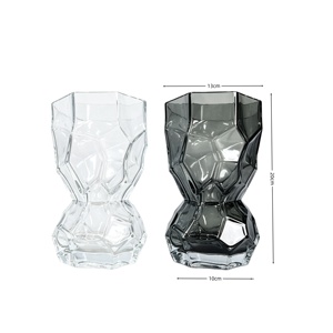 Jarrón <span class=keywords><strong>de</strong></span> Cristal Transparente <span class=keywords><strong>de</strong></span> Estilo Art Deco <span class=keywords><strong>de</strong></span> Lujo, Ecológico, Directo <span class=keywords><strong>de</strong></span> Fábrica, el Más Vendido - Product Image 2