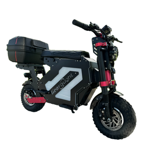 Trottinette électrique pour adultes USA Dropshipping Geofought M5 72V 50AH 120-150 km d'autonomie, double moteur, pneus tout-terrain de 14 pouces, écran NFC - Product Image 1