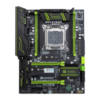 Motherboard Chipset Intel X79 Mendukung Prosesor Xeon E5 128GB SATA3 PCI-E M.2 SSD LGA2011 DDR3 untuk Desktop Terintegrasi ATX Empat