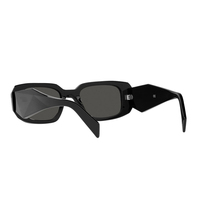 Lunettes de Soleil Polarisées en Acétate Vintage Tendance avec Logo Personnalisé, Conception de Marque de Luxe Originale pour Femmes