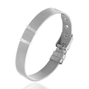 Breloque en cuivre doré 18 carats de 10 mm pour bracelet, personnalisable avec un nom, vente en gros - Product Image 6