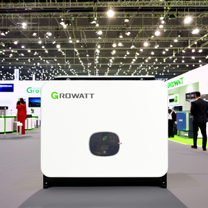 ราคาโรงงาน Growatt สำหรับใช้ในบ้าน 5KW 10KW 20KW ระบบสามเฟสแบบเชื่อมต่อกับระบบไฟฟ้าสาธารณะ  แบบเอาต์พุตเดี่ยวและสามเฟส มีตัวเลือกหลากหลาย - Product Image 2