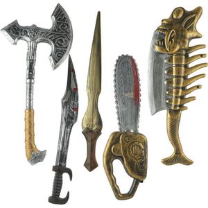 Set de Decoración Temática, Artículos para Fiestas, Accesorios, Espada, Sierra Eléctrica, Hacha, Mercancía de Halloween - Product Image 1