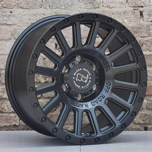 Oferta Especial: Rines Todoterreno de 15 y <span class=keywords><strong>16</strong></span> Pulgadas, 6x139.7 ET <span class=keywords><strong>0</strong></span>, Negro Mate, Multirradio, CB 110 para Toyota Hilux, Tacoma, Mitsubishi Triton - Product Image 1